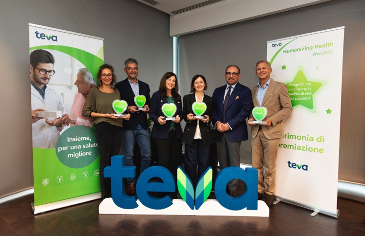 Teva Italia premia 5 progetti per l’umanizzazione delle cure #adessonews